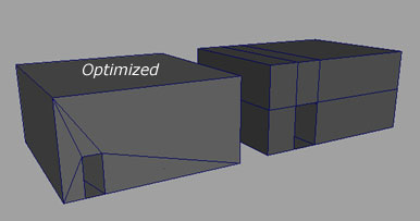 reducing face count