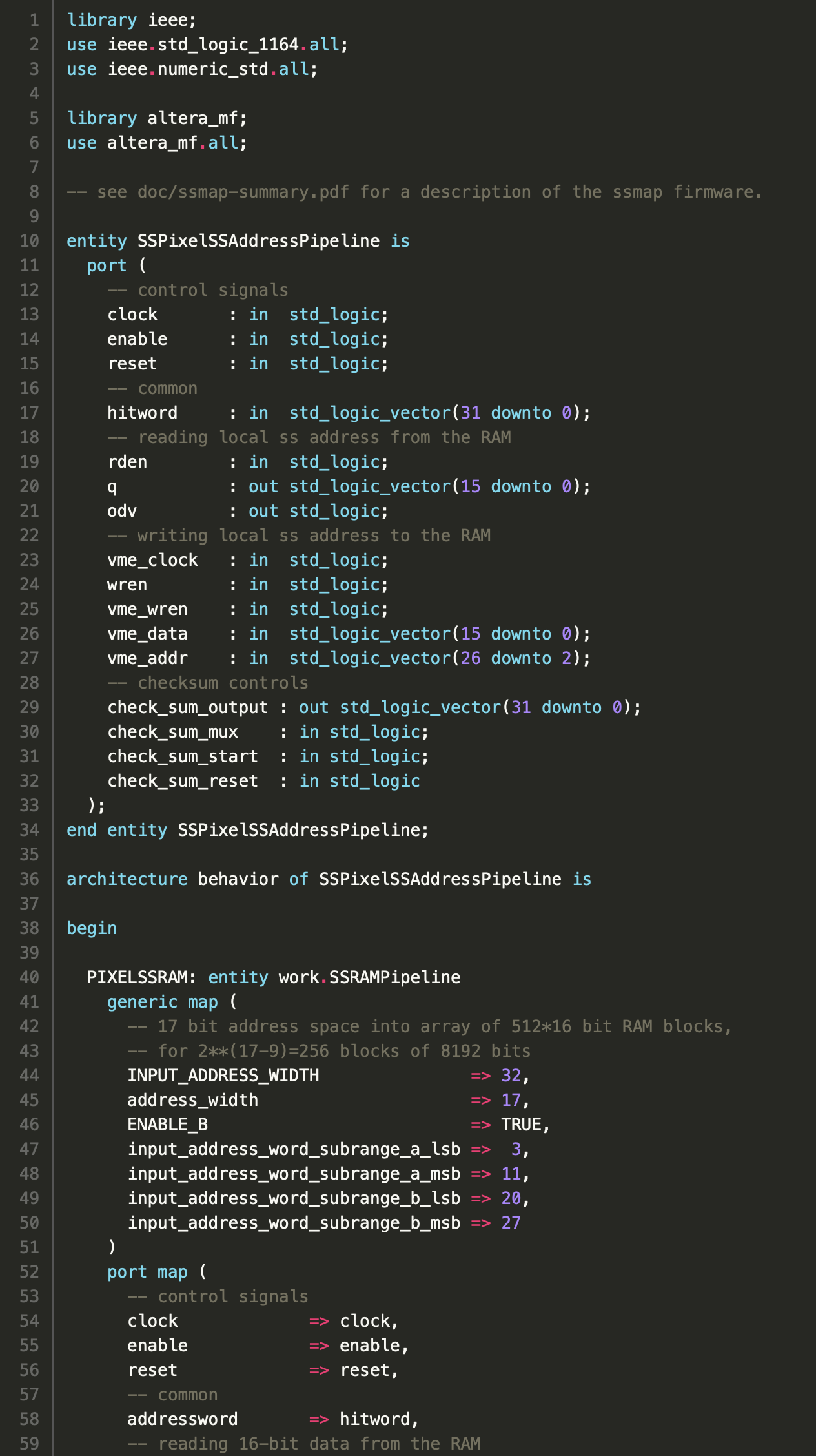 overview of firmware code