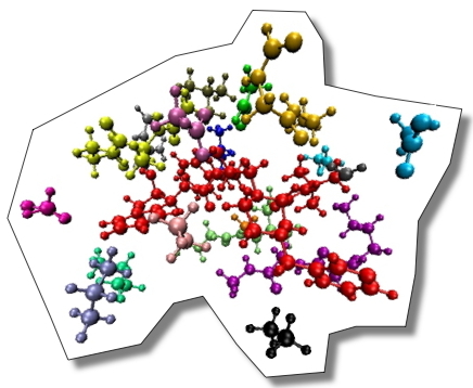 Indinavir in the HIV-2 protease binding pocket