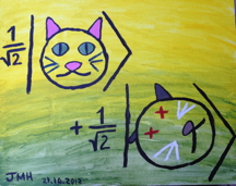 Schroedinger's Ket, a painting by J.M.H.