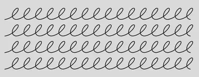 Computer generated lines of perfect loops