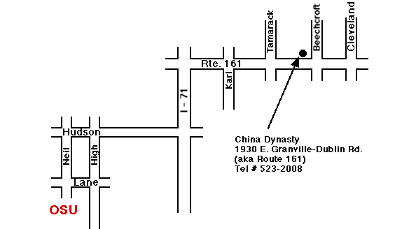Map to China Dynasty