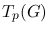 $T_p(G)$