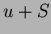 $ u+S$