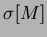 $ \sigma[M]$
