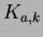$ K_{a,k}$