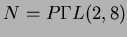 $ N=P\Gamma L(2,8)$