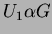 $ U_1 \alpha G$