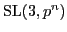 $ {\rm SL}(3,p^n)$