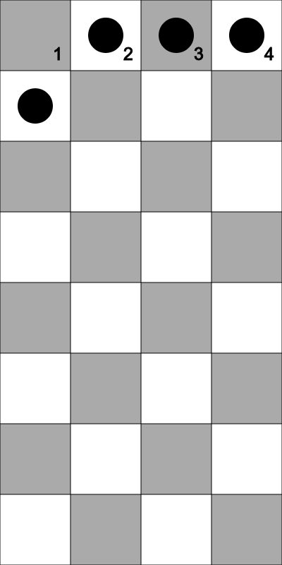 CheckerBoard #215 - Perfect Game! 