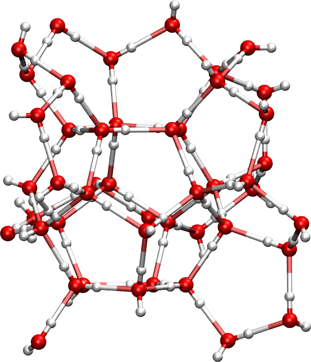 Type I clathrate unit cell