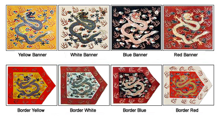 Manchurian Eight Banners of Qing Dynasty