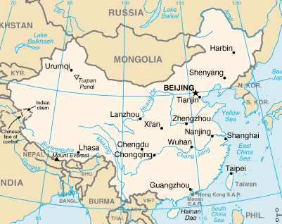 Map of China
