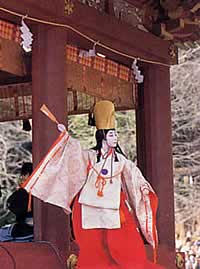 Kabuki drama performance